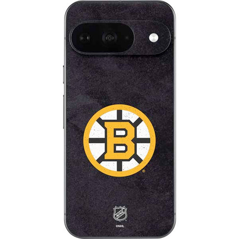 NHL Boston Bruins Distressed Google Pixel 9 Skin